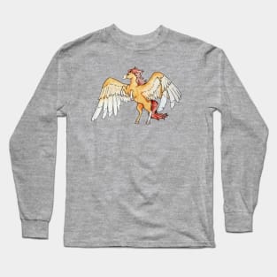 Rose Pegasus Long Sleeve T-Shirt